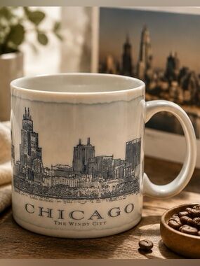 Starbucks Chicago Architecture Series Mug 18oz | Windy City Skyline Collector